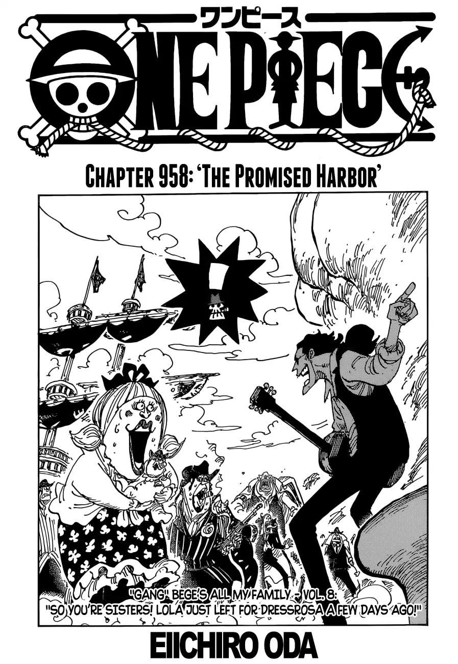 One Piece Chapter 958 1